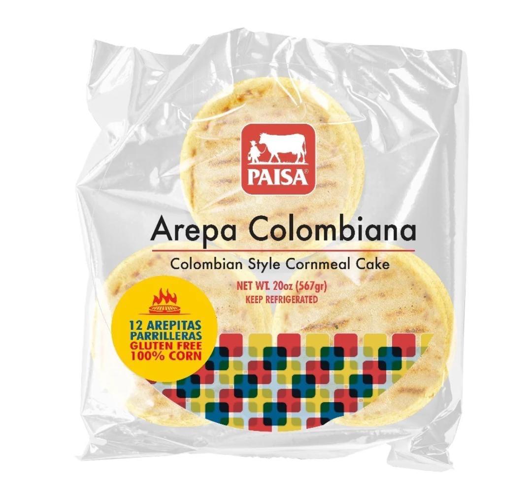 Arepa Parrillera Blanca Colombiana