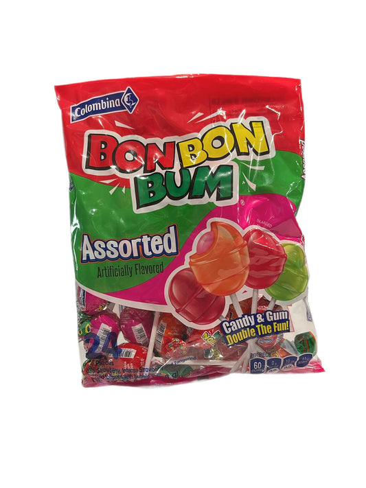 Chupetas Bon bon bum Surtidas