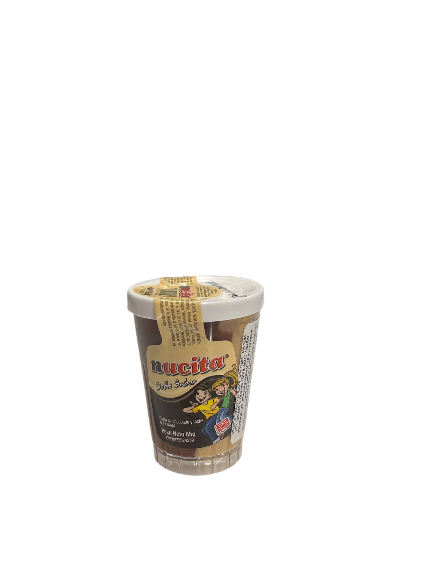 Nucita Doble Sabor envase plastico