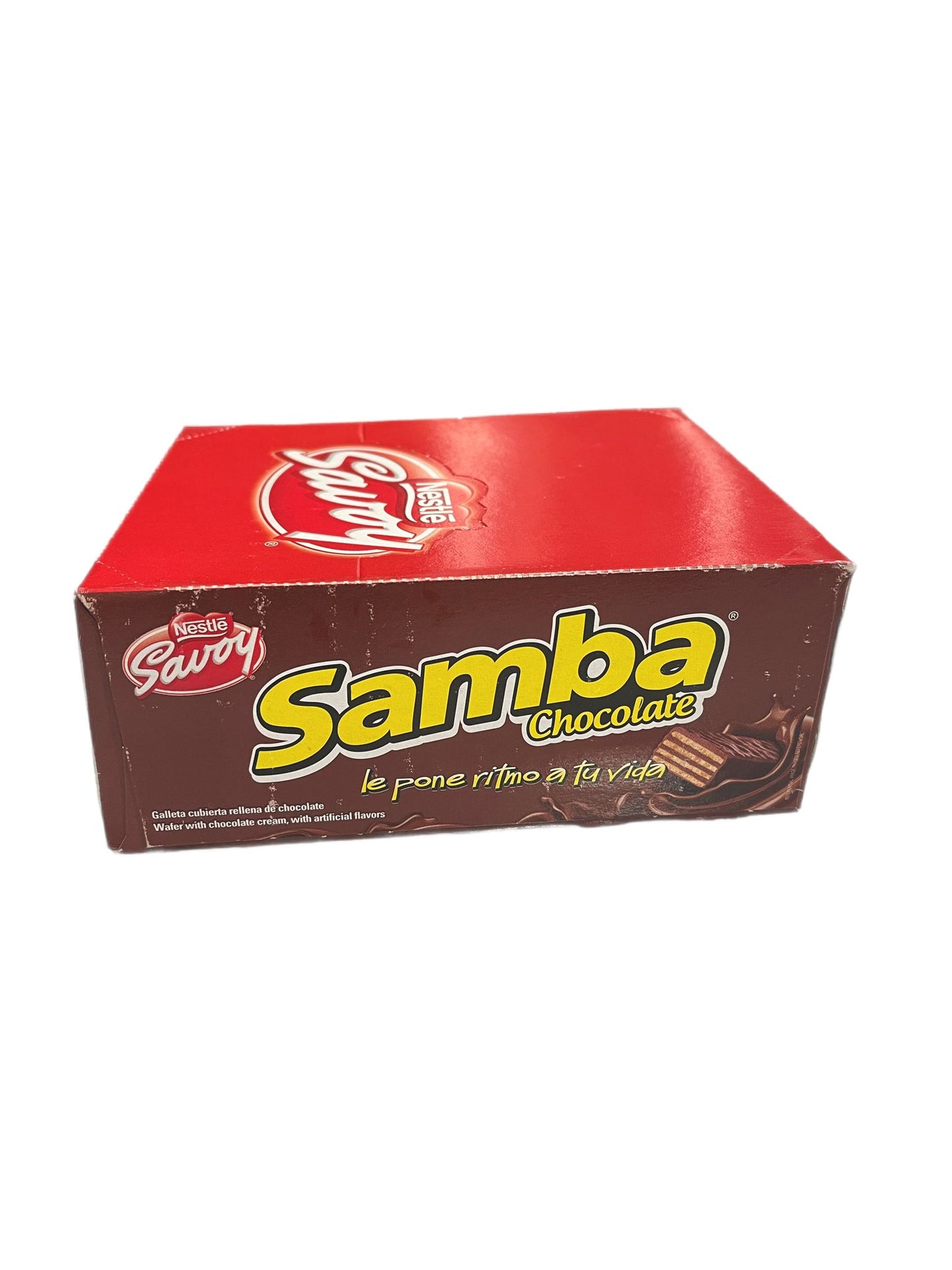 Savoy Samba Chocolate display