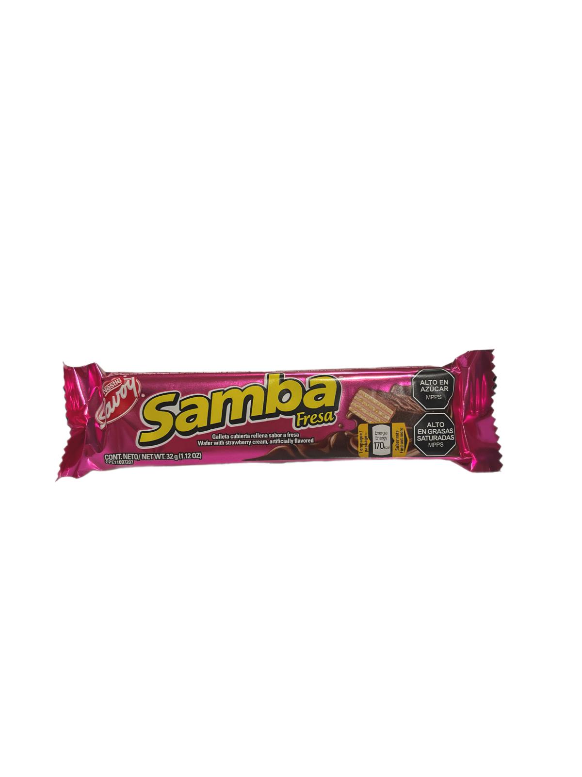 Savoy Samba Fresa display