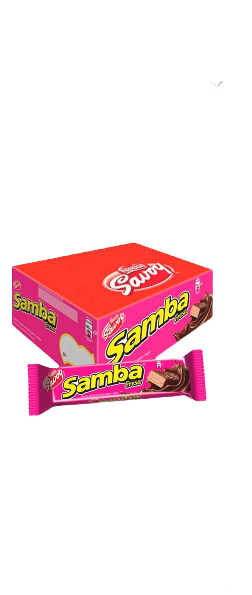 Savoy Samba Fresa display