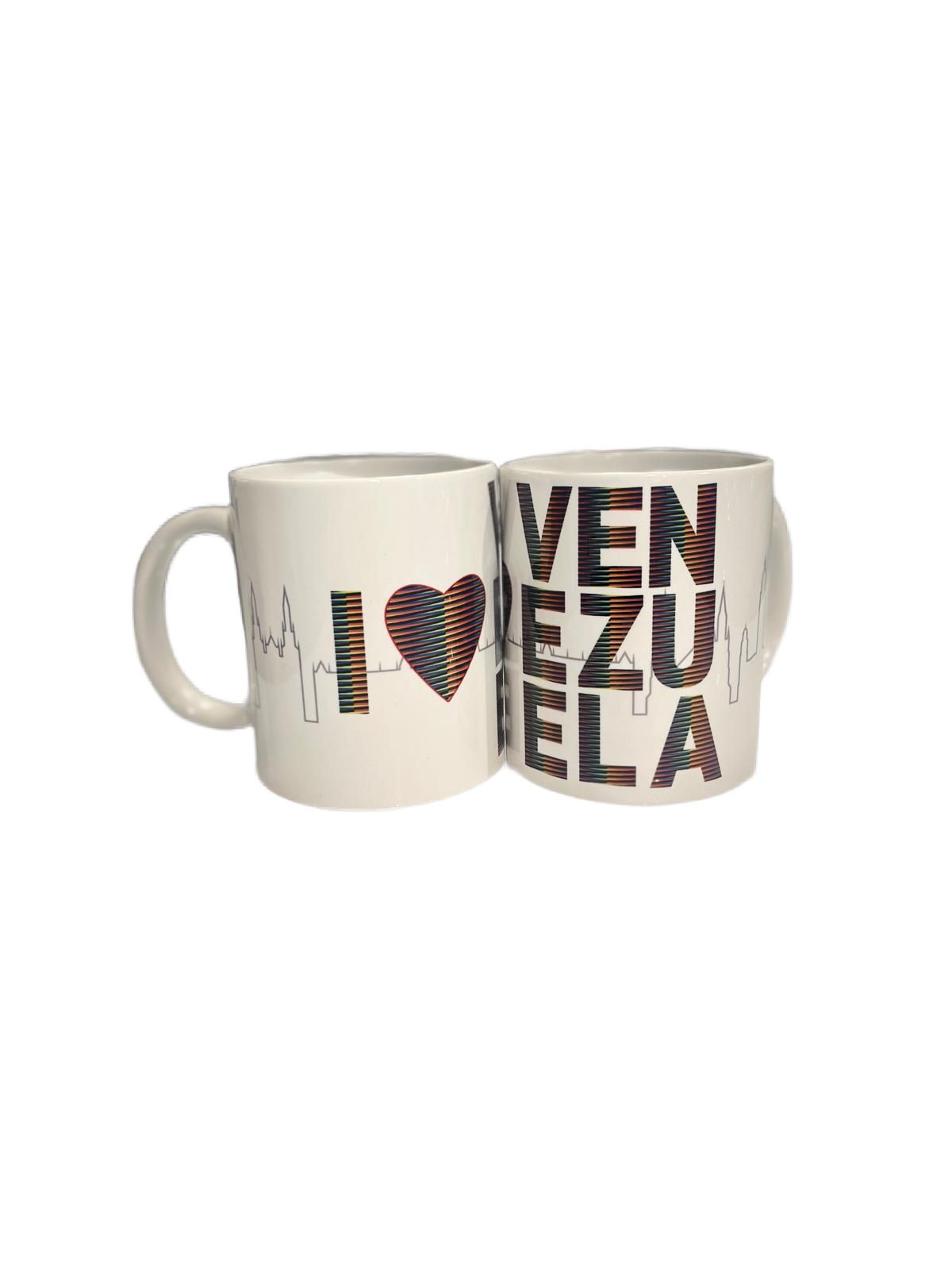 Tazas motivo Venezuela caja variada